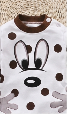 Premium Organic Cotton Kids Pajama Set - Playful Polka Dot Edition