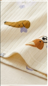 Premium Organic Cotton Kids Pajama Set - Playful Puppies Edition