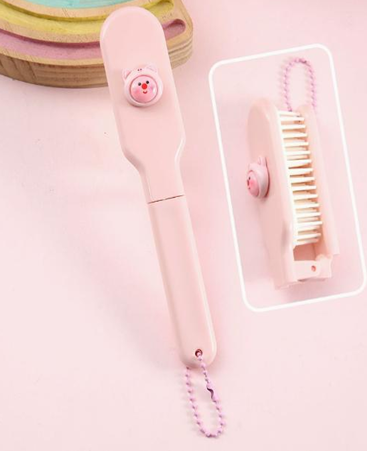 Self-Cleaning Air Cushion Hair Brush & Detangling Comb Set - Daily Hair Care Tool