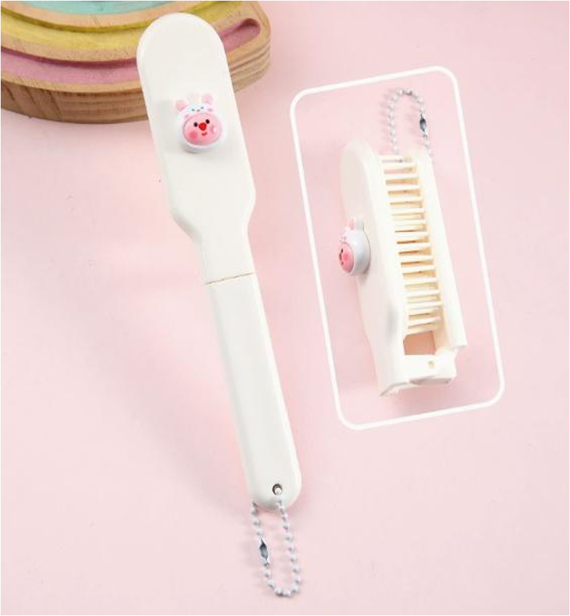 Self-Cleaning Air Cushion Hair Brush & Detangling Comb Set - Daily Hair Care Tool