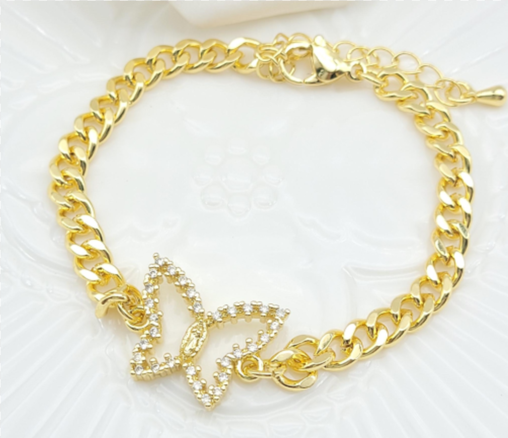 18K Gold Plated Cubic Zirconia Bracelet